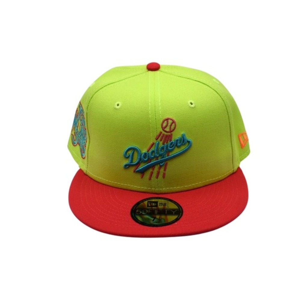 New Era 59FIFTY Los Angeles Dodgers Cyber 75th World Series 7 1/2 Fitted Hat Cap